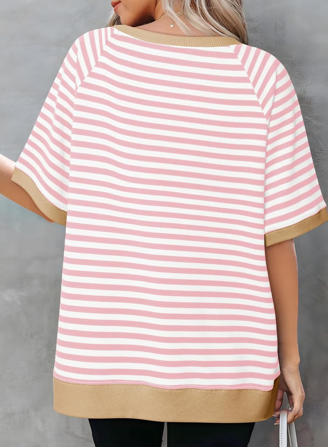 Women's Oversized Striped T Shirts (Buy 2 Free Shipping)
