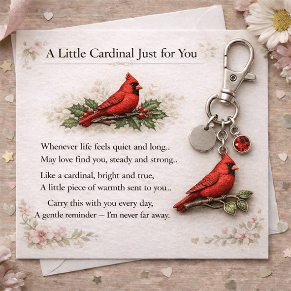 A Little Hummingbird for You keychain-A Meaningful Mother’s Day Gift Filled with Love & Comfort