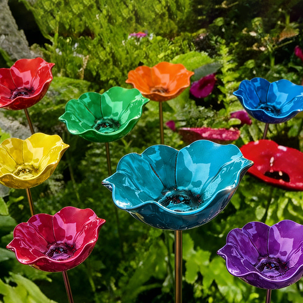 💖🎁2026 Mother's Day Gifts 50% Off--🎁 Flower Garden Stake🐦