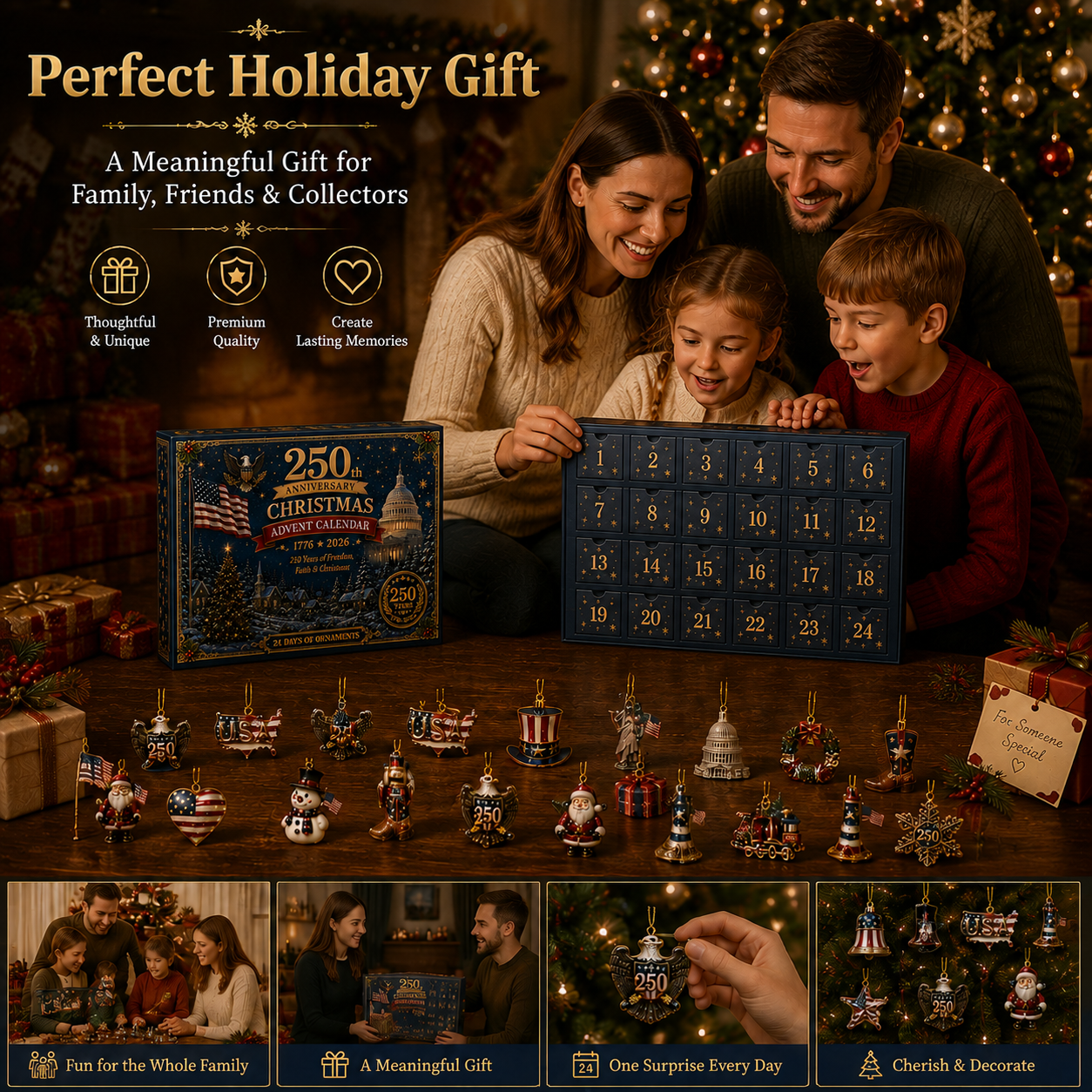 π 250th Anniversary Christmas Advent Calendar