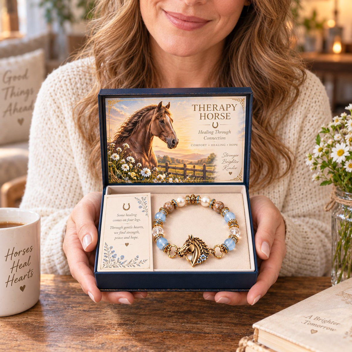 π΄ Therapy Horse Healing Bracelet