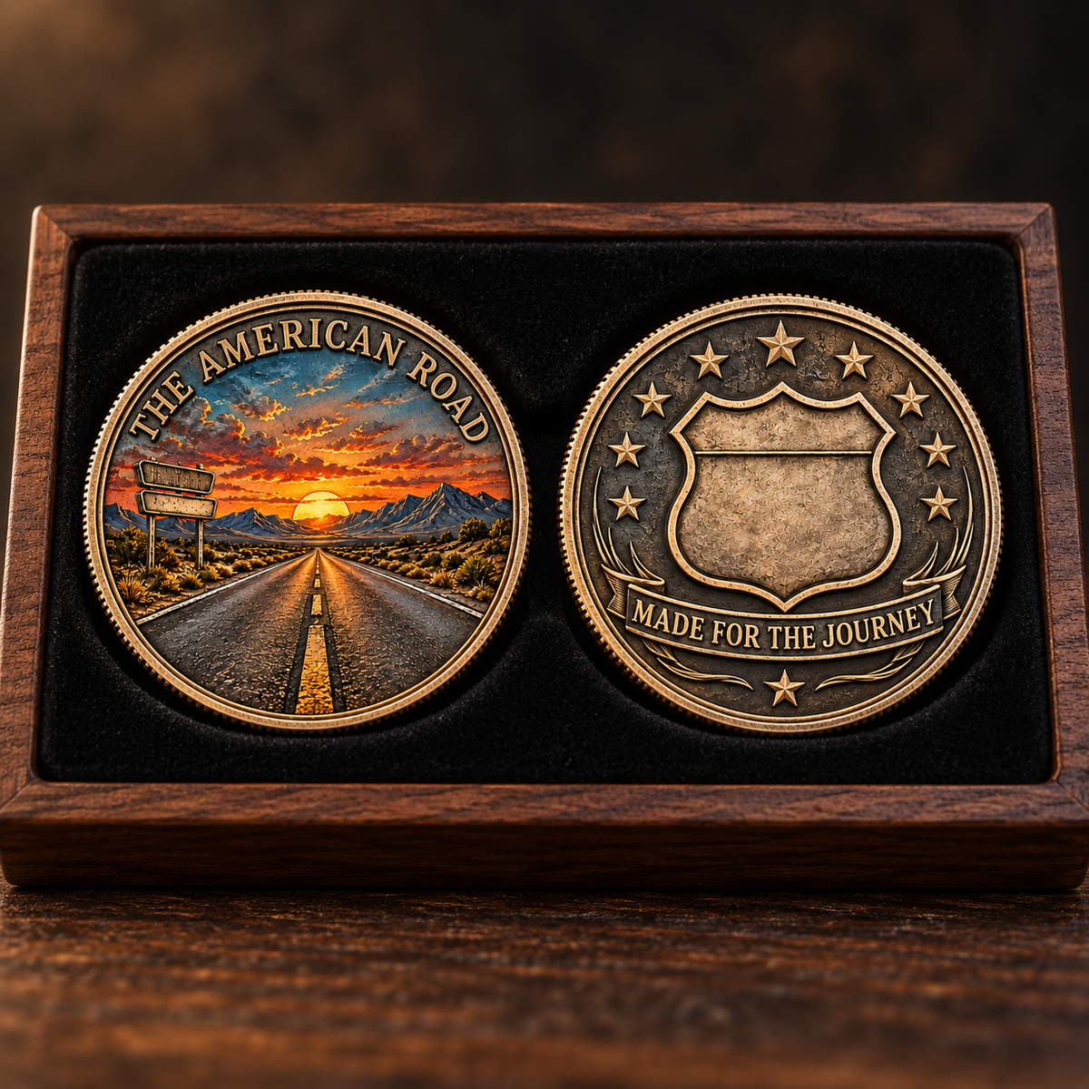 ๐๐บ๐ธ Limited Edition! ๐ฅThe American Road Commemorative Coin