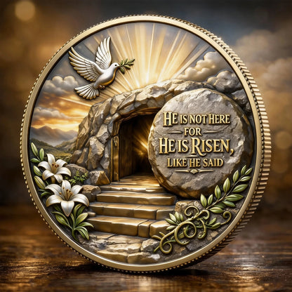 ❤️Last Day 50% OFF - ✝️“No Greater Love” Resurrection Commemorative Coin