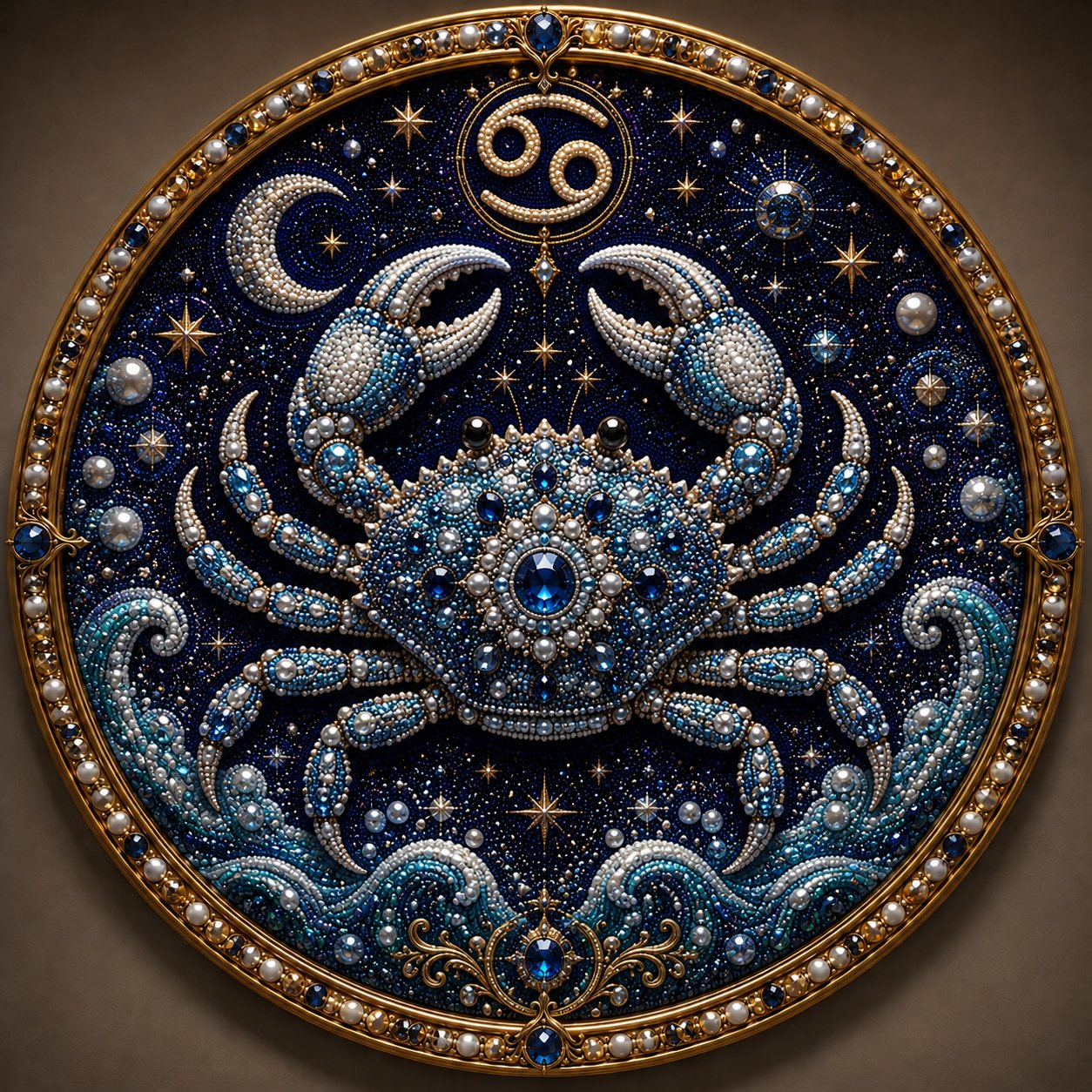 12 Zodiac Signs Pearl Art Kit | DIY Handmade Beaded Window Hanging