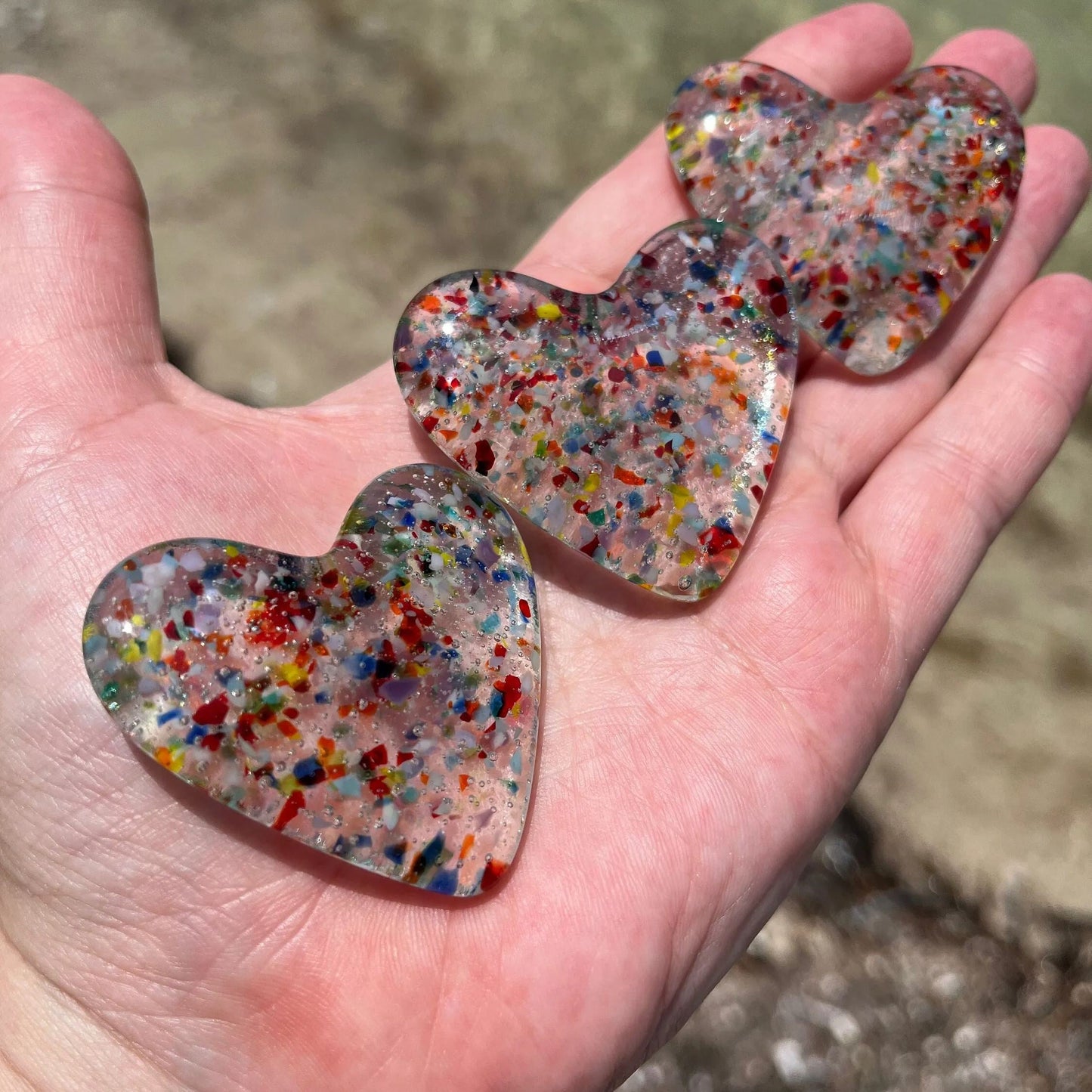 🌊Beach Pocket Heart