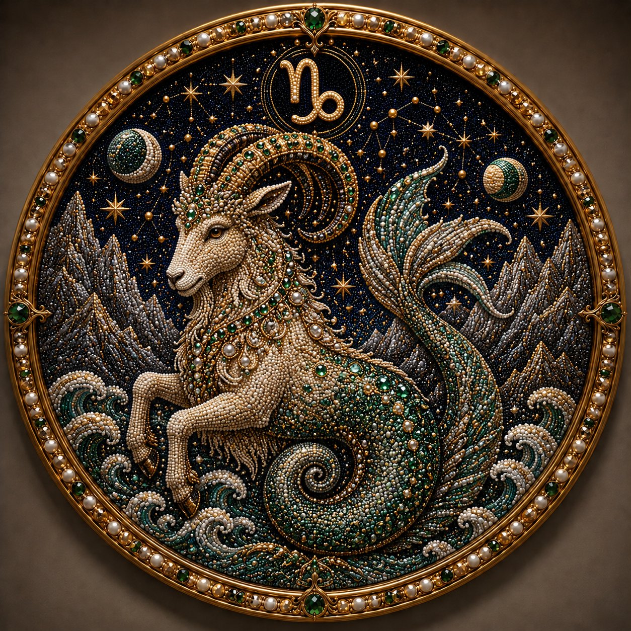 12 Zodiac Signs Pearl Art Kit | DIY Handmade Beaded Window Hanging