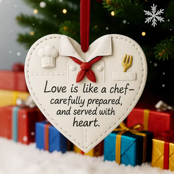 Heart-Shaped Occupation Tribute Ornaments – Honor the Heroes in Uniform ❤️🎄
