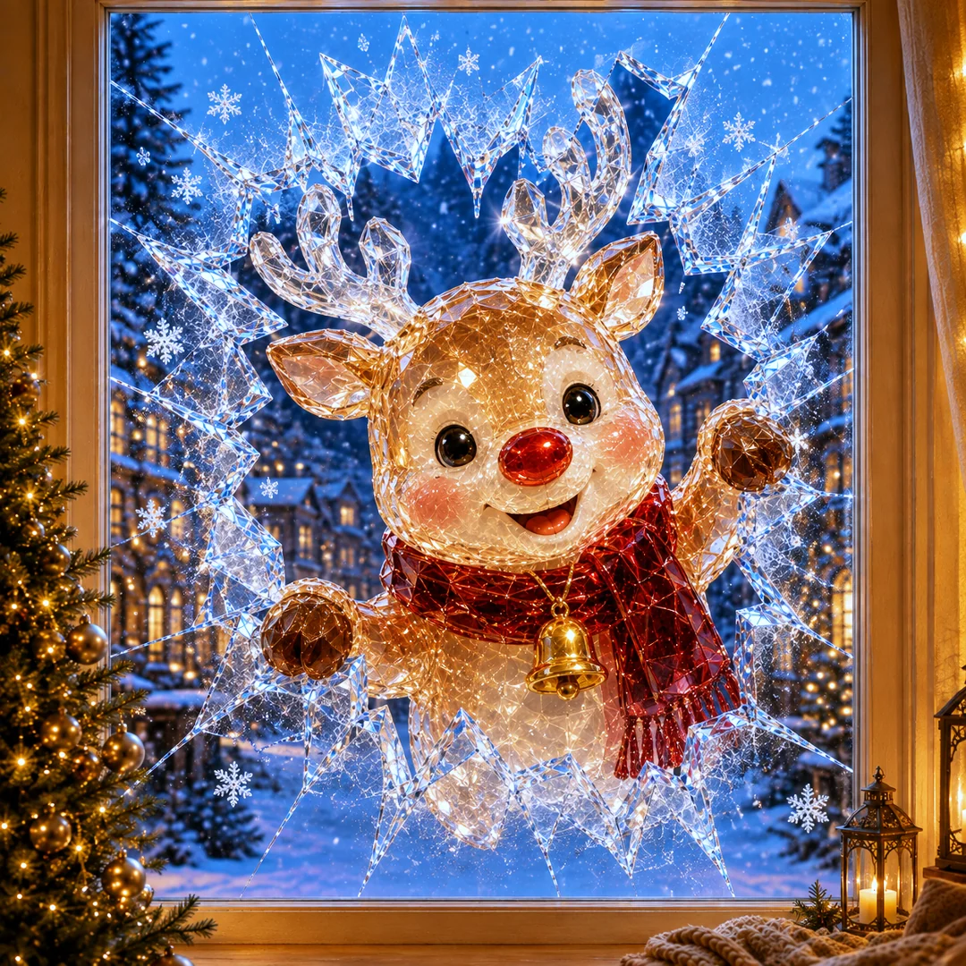 🔥Last Day 49% OFF - ❄️🎅🏼 2026 Christmas Window Decals