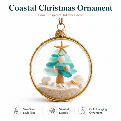 🌲Christmas Gifts--Coastal Christmas Tree Ornament