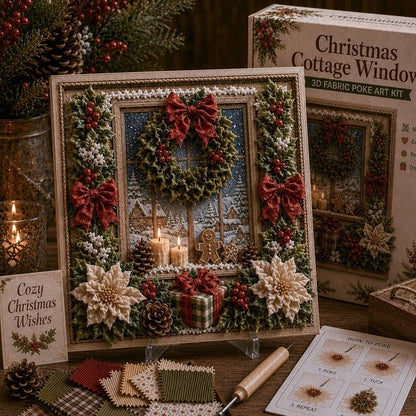 🎁 🎁 3D-kerststof-poke-art-set🎄 Buy 2 & Get Free Shipping 🎁
