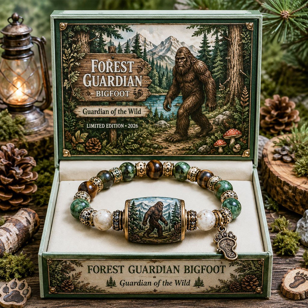 🎅 2026 Christmas Gift 50% Off--Bigfoot Legends Bracelet Gift Box