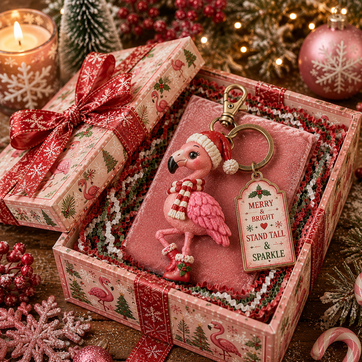 🎄 2026 Christmas Character Keychain Gift Box