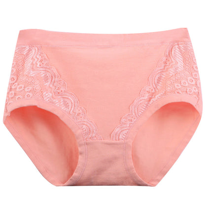 Plus Size High Waist Leak Proof Cotton Panties