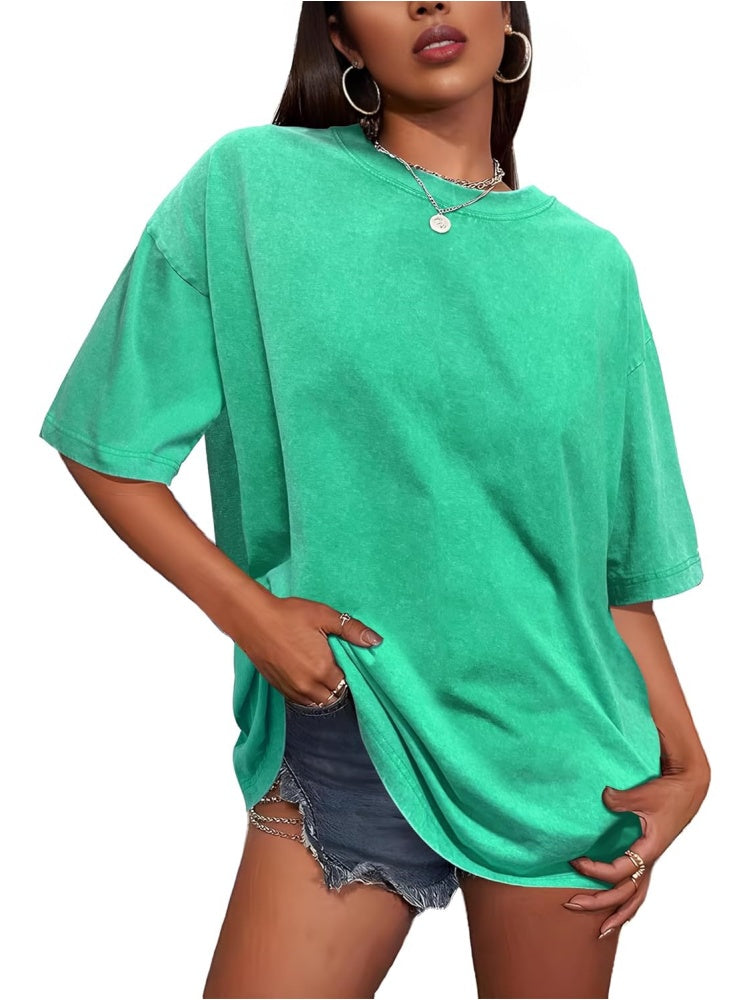 Women's Vintage Acid Washed T-shirt (Buy 2 Free Shipping)