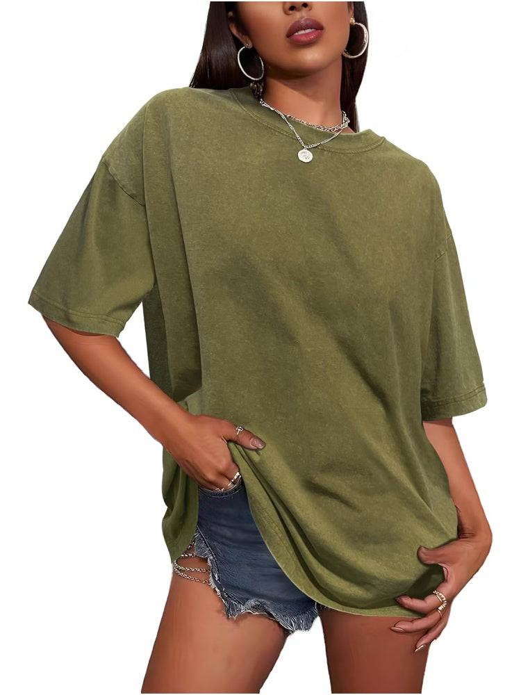 Women's Vintage Acid Washed T-shirt (Buy 2 Free Shipping)