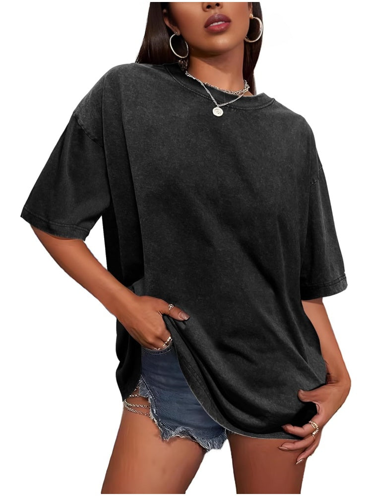 Women's Vintage Acid Washed T-shirt (Buy 2 Free Shipping)