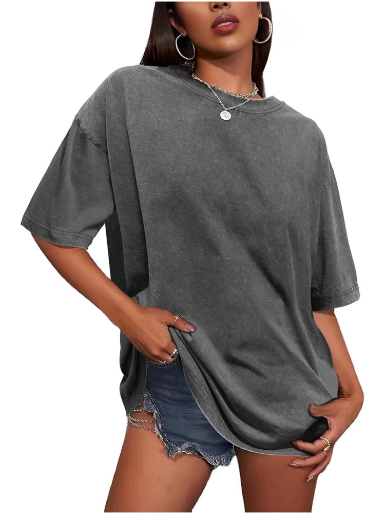 Women's Vintage Acid Washed T-shirt (Buy 2 Free Shipping)