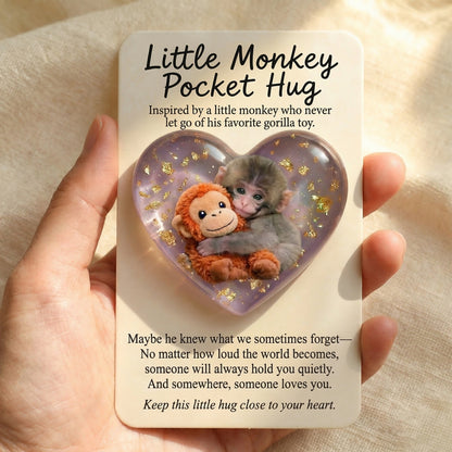 🔥Last Day 49% Off🔥Little Monkey Pocket Hug – A Tiny Symbol of Comfort