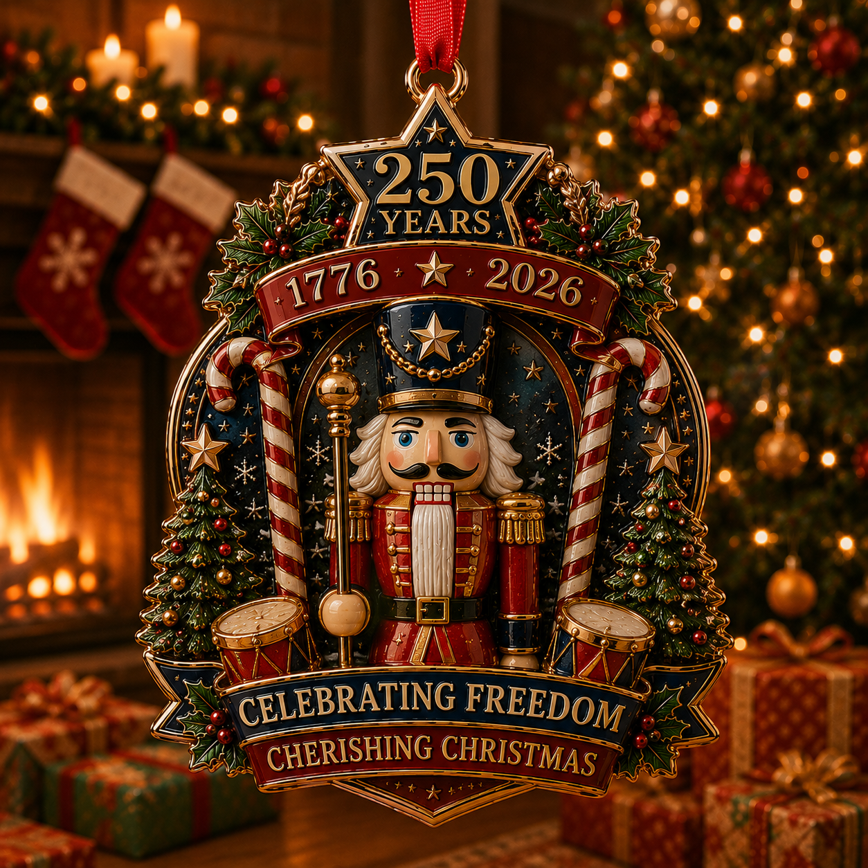 🎄 250th Anniversary Christmas Ornament Collection
