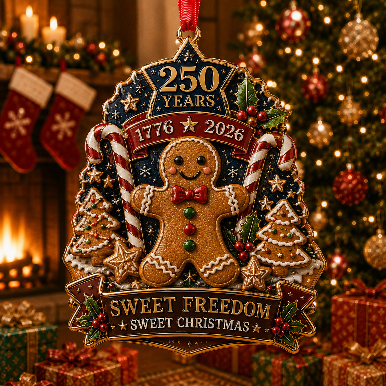 🎄 250th Anniversary Christmas Ornament Collection