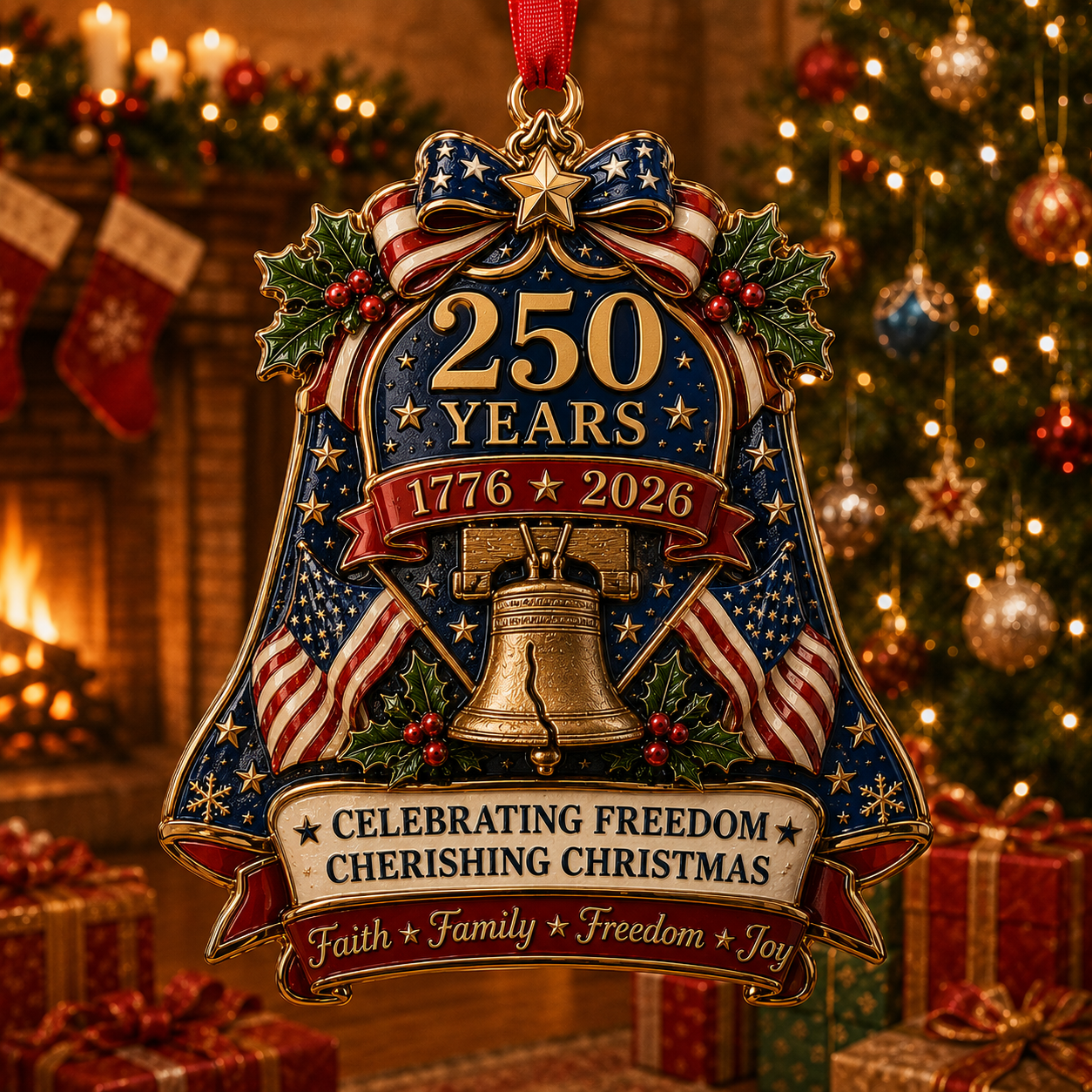 🎄 250th Anniversary Christmas Ornament Collection