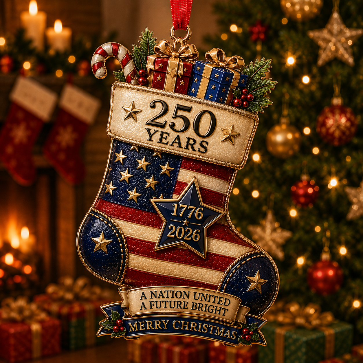 🎄 250th Anniversary Christmas Ornament Collection