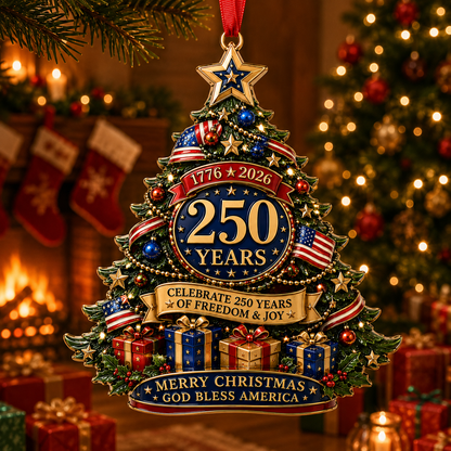 🎄 250th Anniversary Christmas Ornament Collection