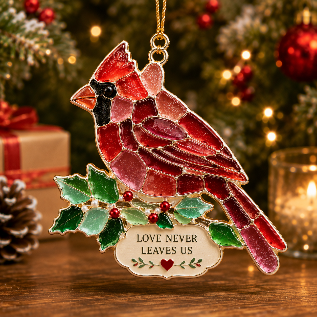 🎄 Sea Glass Christmas Blessing Ornaments