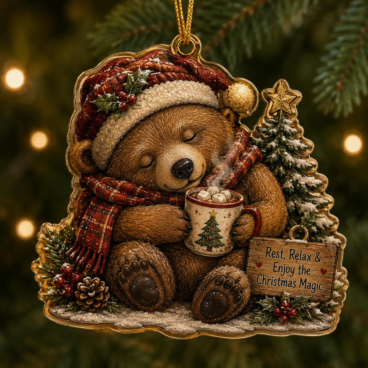 🎁 Buy 4 Get 20% OFF | Free Shipping🔥 -🎄 Woodland Christmas Animal Ornaments