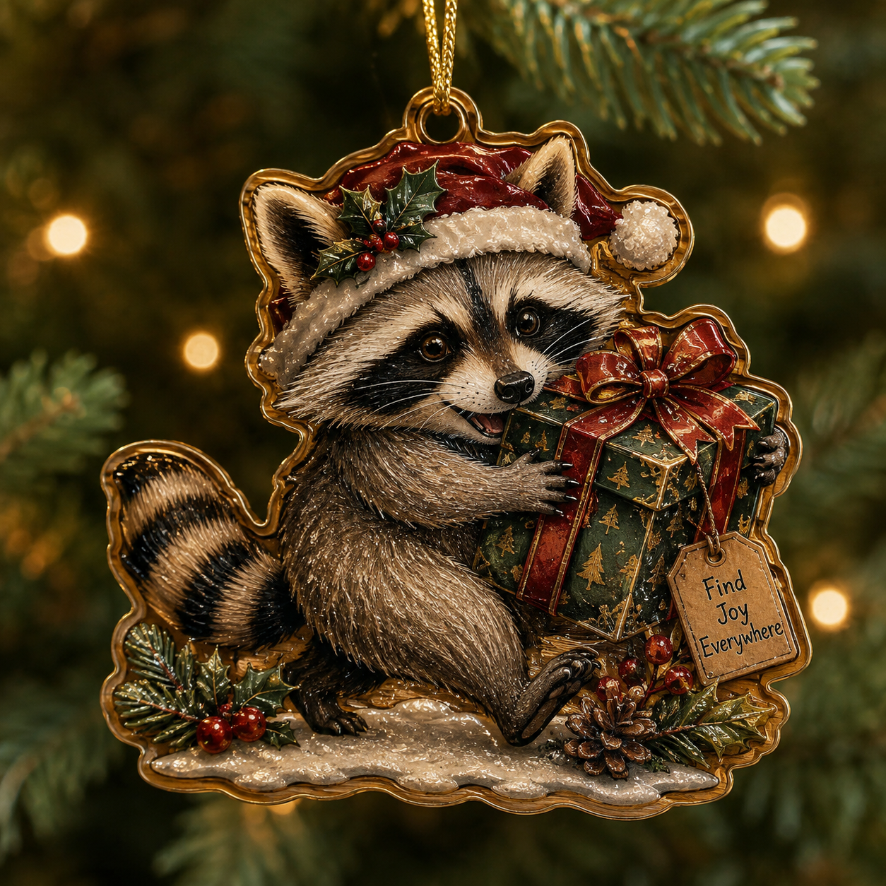 🎁 Buy 4 Get 20% OFF | Free Shipping🔥 -🎄 Woodland Christmas Animal Ornaments