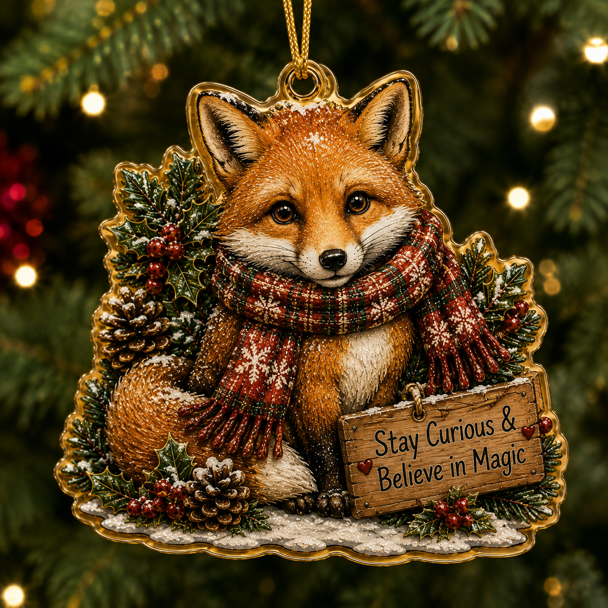 🎁 Buy 4 Get 20% OFF | Free Shipping🔥 -🎄 Woodland Christmas Animal Ornaments