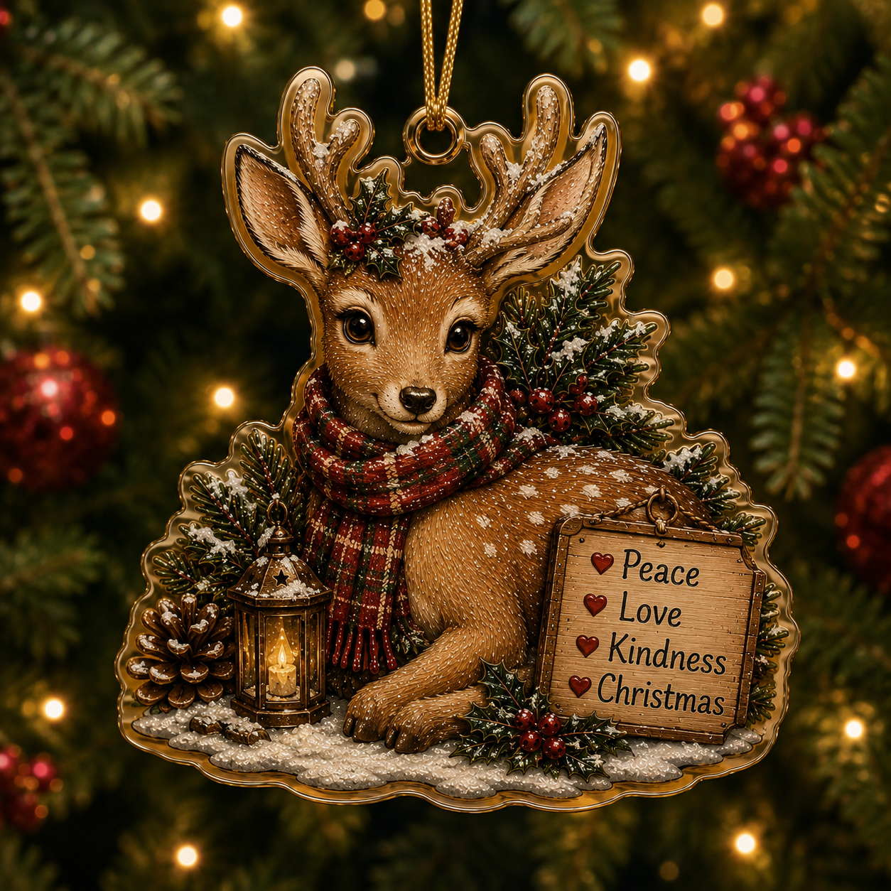 🎁 Buy 4 Get 20% OFF | Free Shipping🔥 -🎄 Woodland Christmas Animal Ornaments
