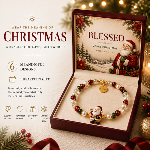 🔥Limited 3-Day Special-🎄 Christmas Meaning Bracelet with Gift Box