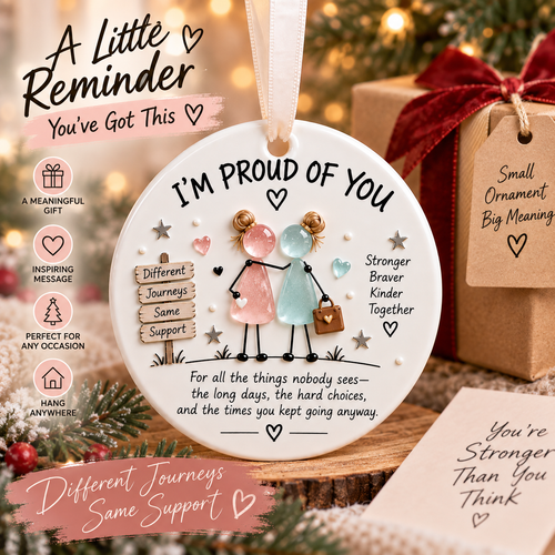 ✨ Keep Going Motivational Ornament Collection