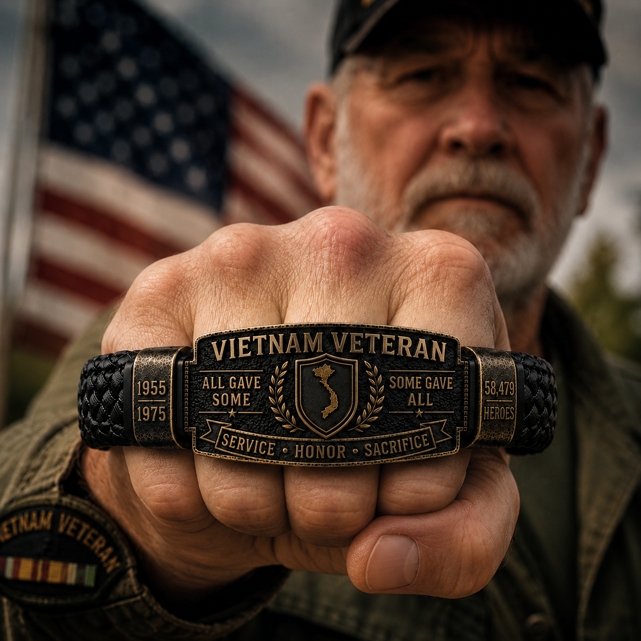 Vietnam Veteran Honor Bracelet — A Tribute to Service, Brotherhood & Sacrifice