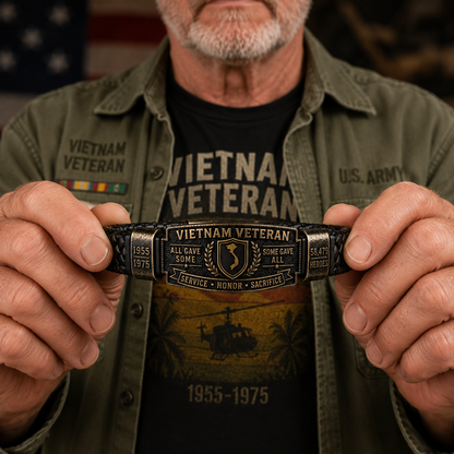 Vietnam Veteran Honor Bracelet — A Tribute to Service, Brotherhood & Sacrifice