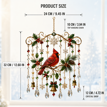 Handmade Christmas Window Hanging