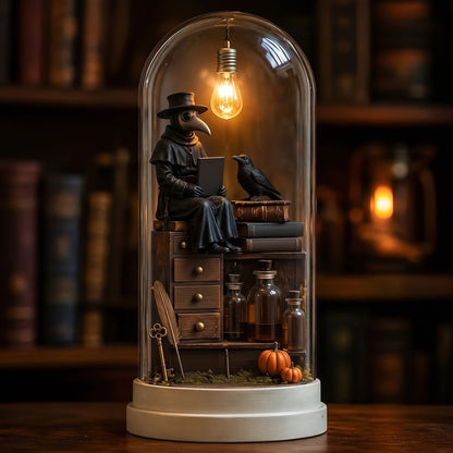 🎅 2026 Christmas Gift 50% Off--⏳ Last Day 49% OFF – Halloween Glass Dome Miniature Scene Ambient Lamp