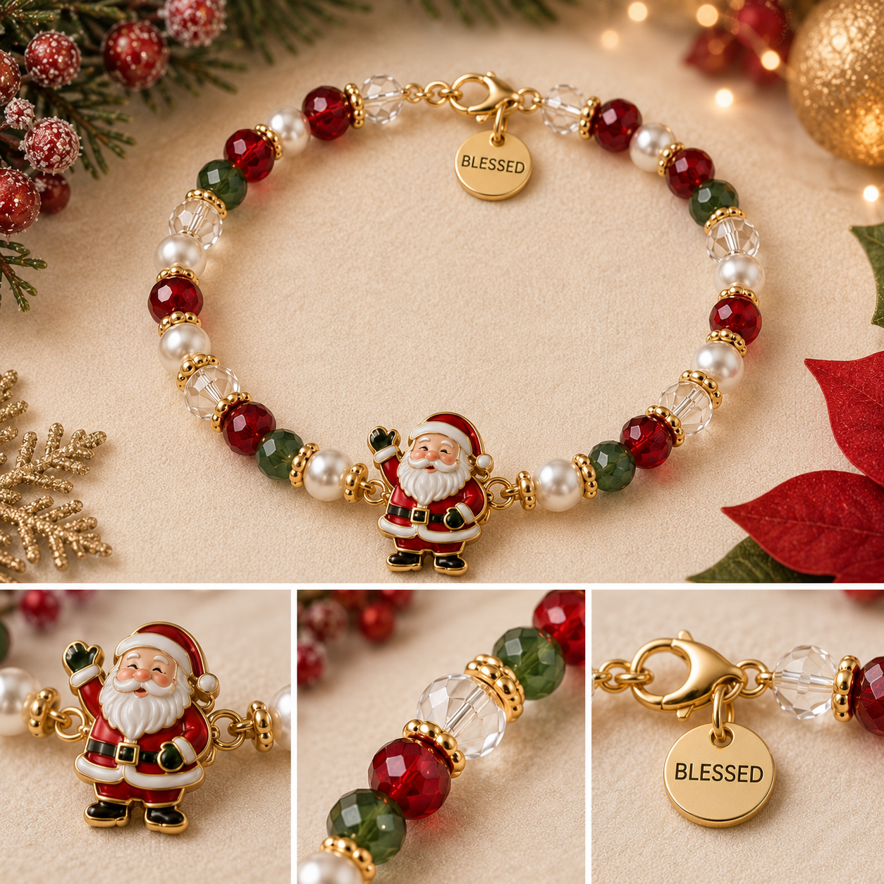🔥Limited 3-Day Special-🎄 Christmas Meaning Bracelet with Gift Box