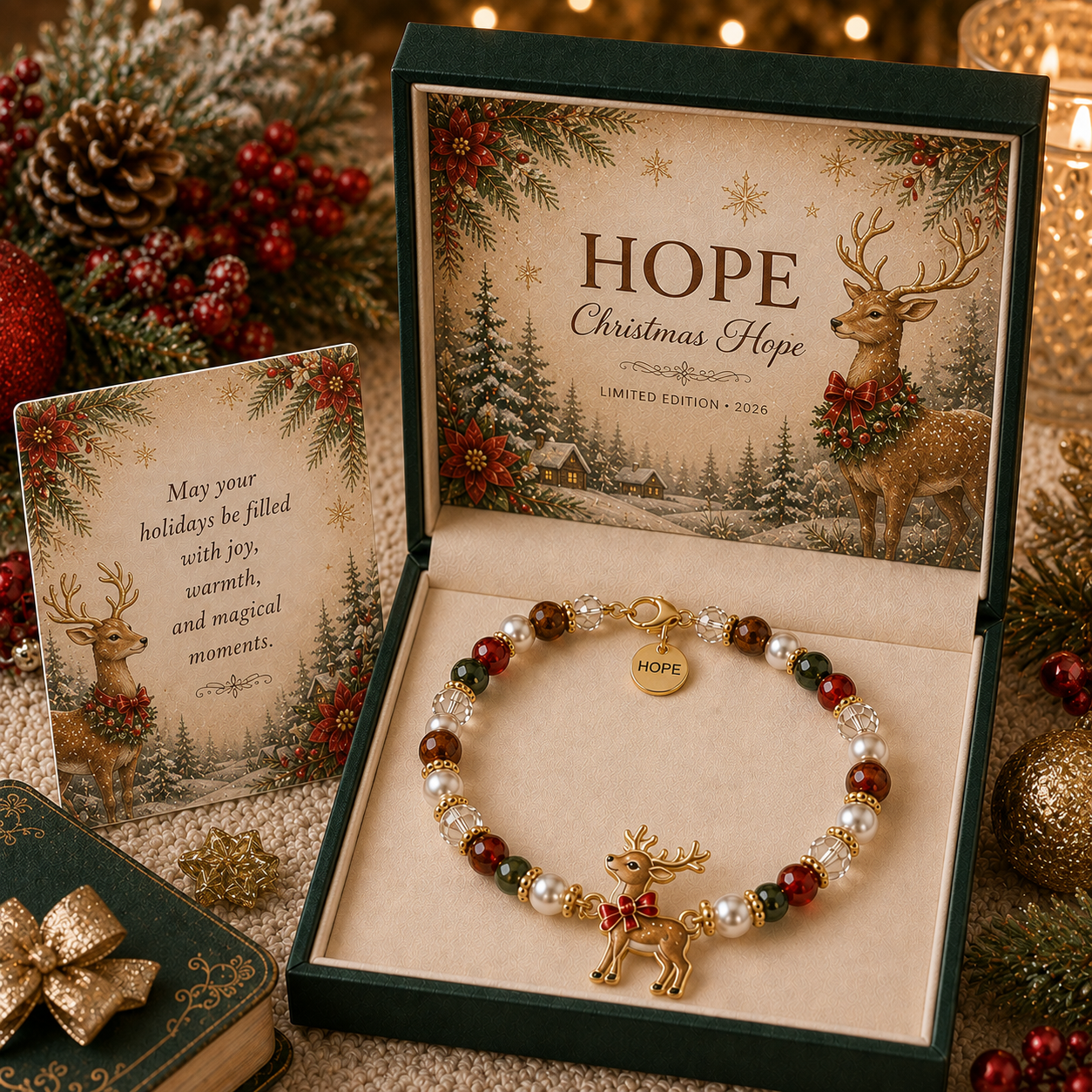 🔥Limited 3-Day Special-🎄 Christmas Meaning Bracelet with Gift Box