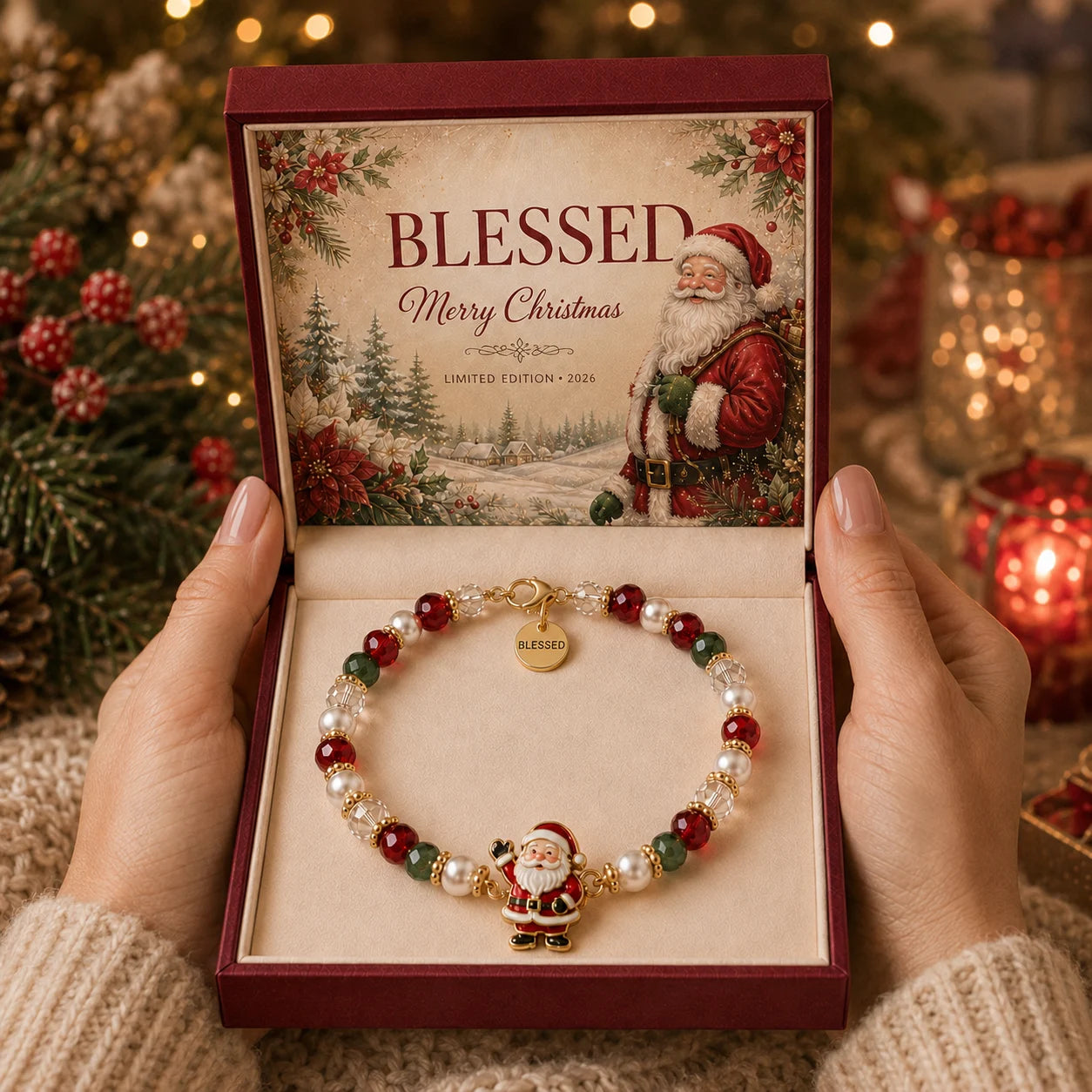 🔥Limited 3-Day Special-🎄 Christmas Meaning Bracelet with Gift Box