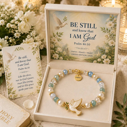 ✝️ Psalm 46:10 Faith Bracelet | Limited Edition 2026 Christian Jewelry