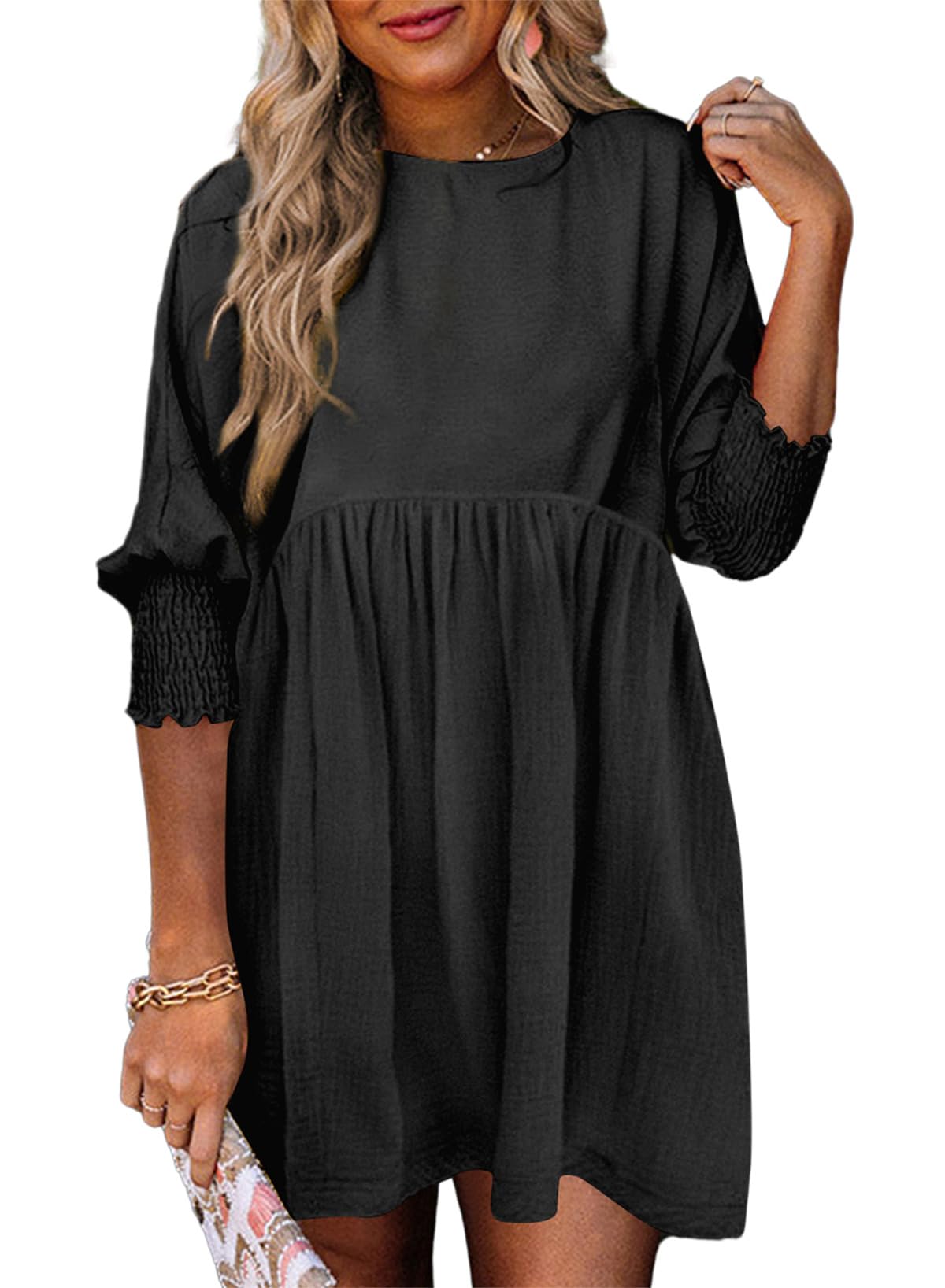 Women's Spring Casual Swing Tunic Dress (Buy 2 Free Shipping)