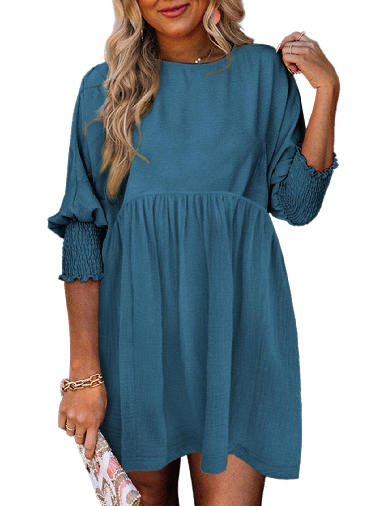 Women's Spring Casual Swing Tunic Dress (Buy 2 Free Shipping)