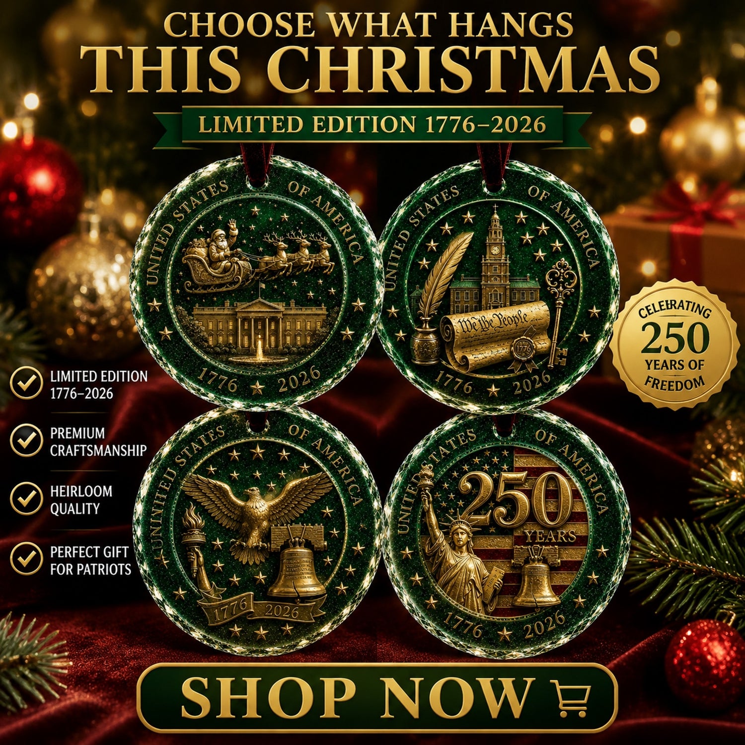 Choose What Hangs This Christmas
