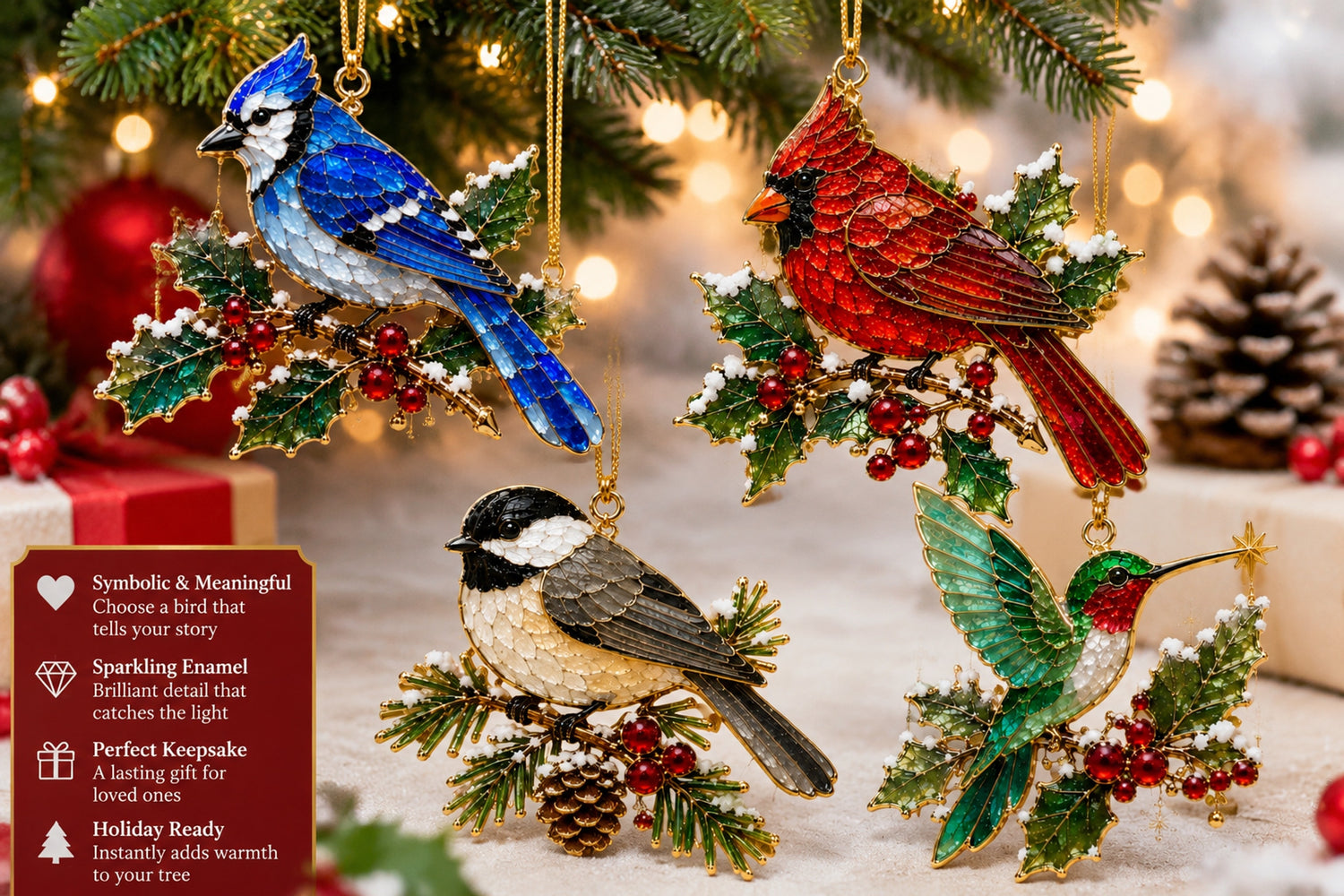A Winter Bird For Your Tree