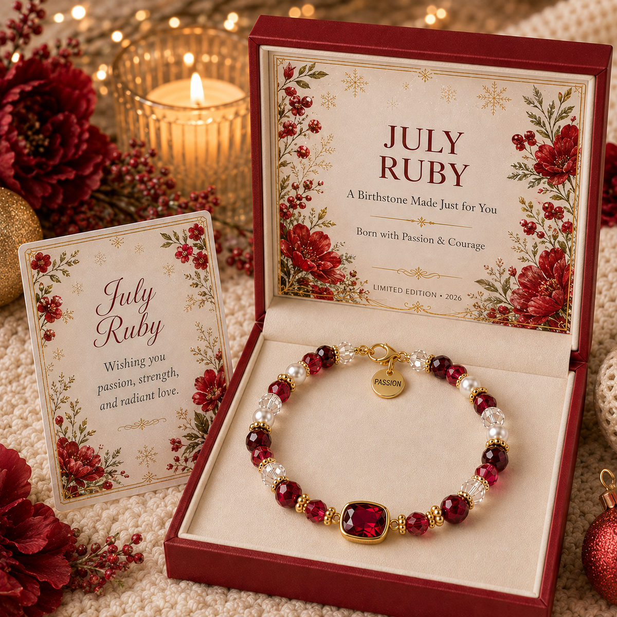 🎅🎅🎅 2026 Christmas Gift 50% Off--💎 Birthstone Meaning Bracelet | Limited Edition 2026