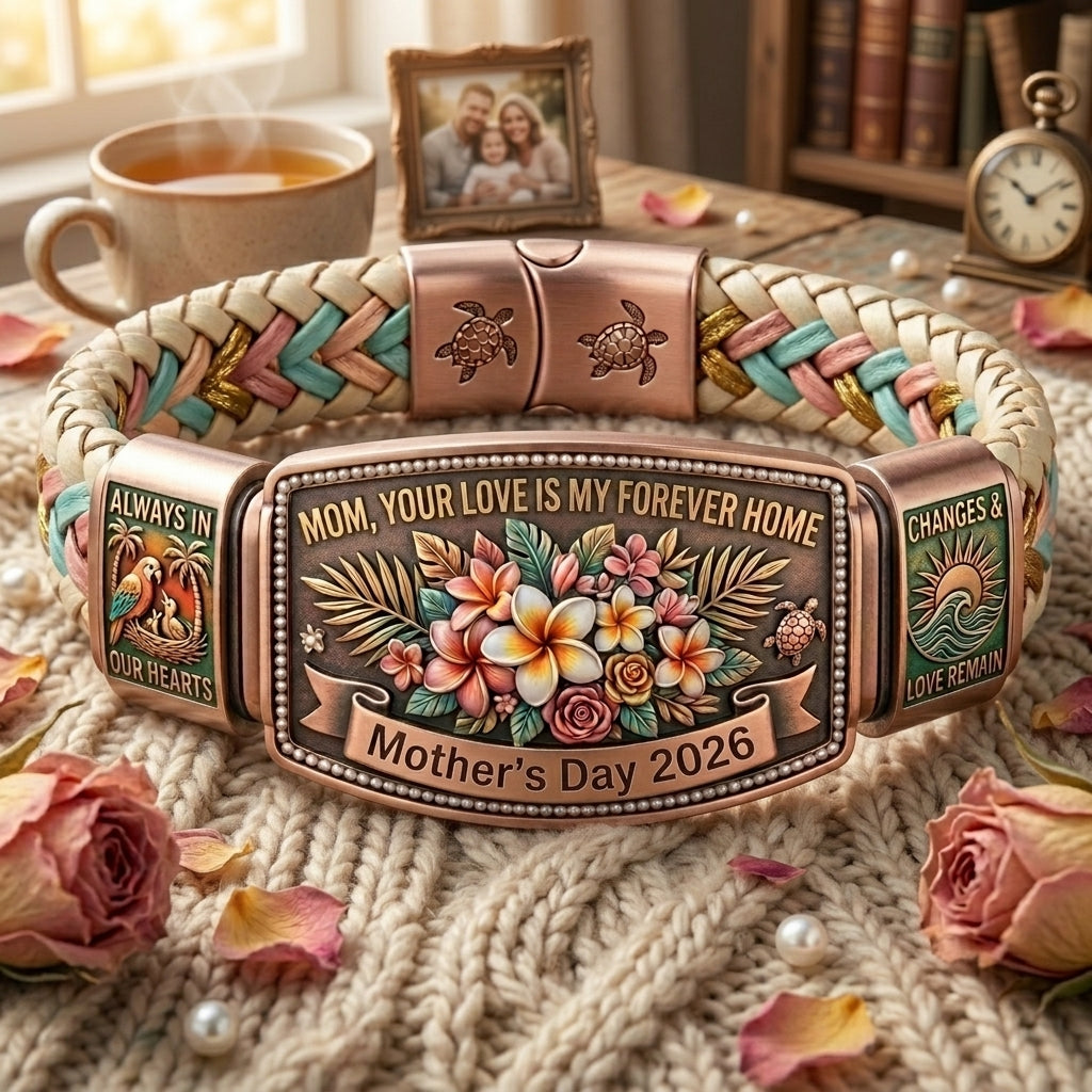🔥Mother's Day Early Promotion🔥Mom, Your Love Is My Forever Home - Eternal Bracelet