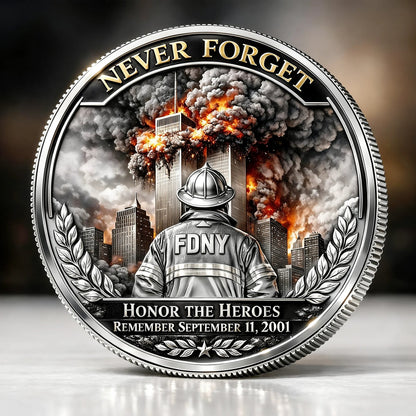 9/11 Never Forget – 25th Anniversary Commemorative Coin