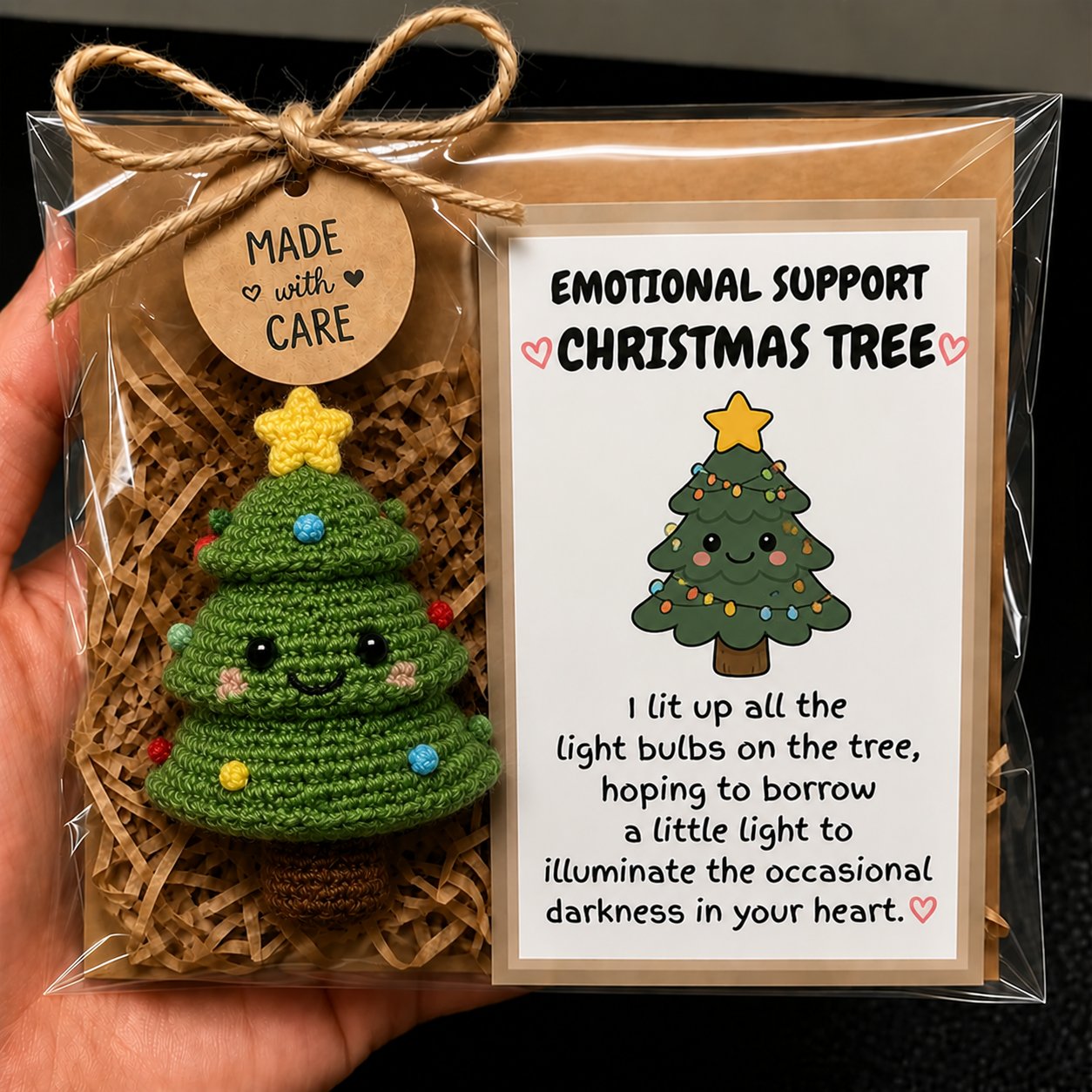 💕 Handmade Christmas Therapy Plush Crew🎄✨